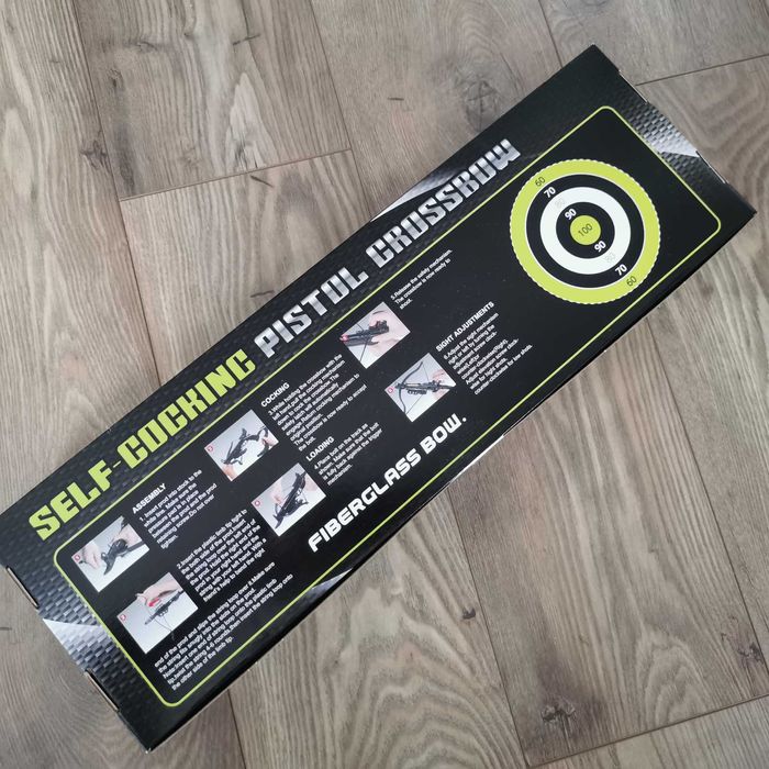 Мини пистолетен арбалет Man Kung Alligator MK-TCS1-G 80 lbs 184 fps