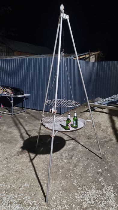 Gratar suspendat full inox