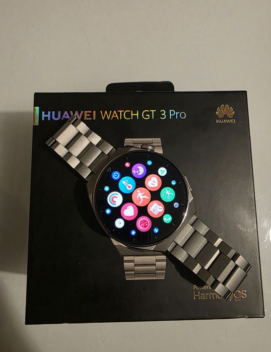 Huawei watch gt 3 pro titanium 46mm in stare excelenta