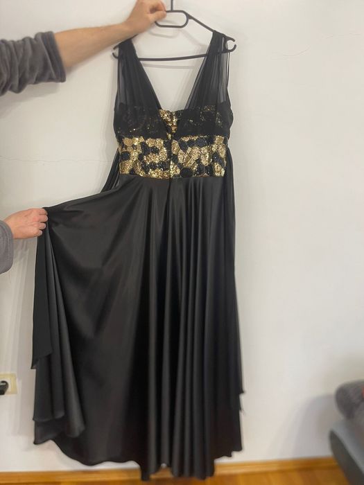 Rochie lungă neagră