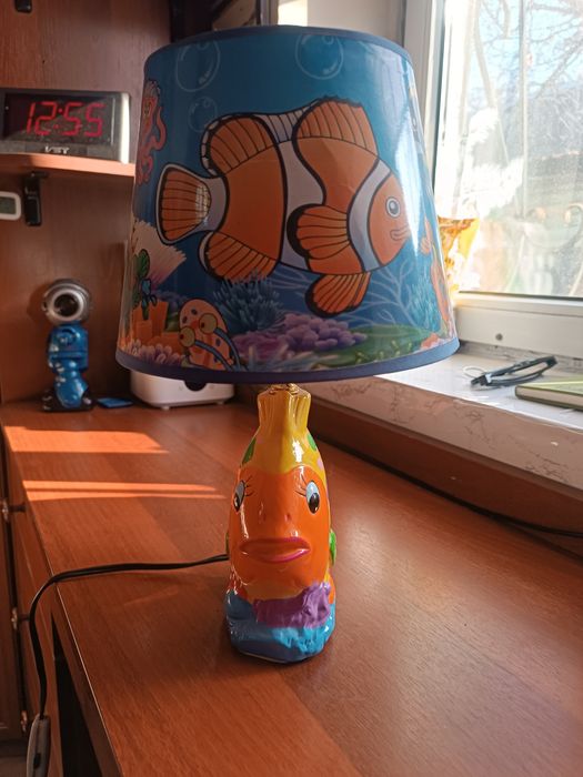 Светильник ночник.Рыбки