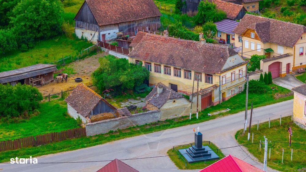 Casă traditionala saseasca Jibert/ DE RENOVAT TOTAL!