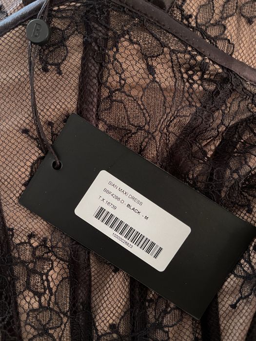 Vând rochie lungă de seară Babyboo - Sian Maxi Dress Black (Nouă cu etichetă, M)