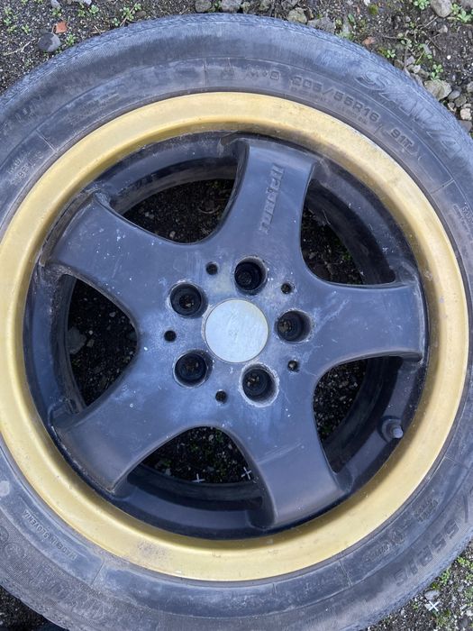 Jante aliaj R16 cu cauciucuri M+S Audi A4 B6/B7 passat Skoda 5x112