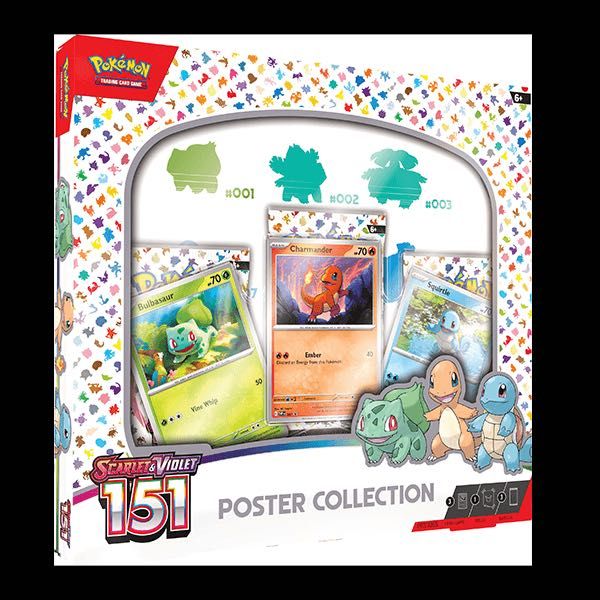 Pokemon 151 Alakazam, metal box and Starter Pack