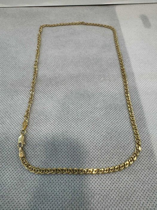 (Ag41) Lant aur, 14K B5842 - Certificat de garanție!