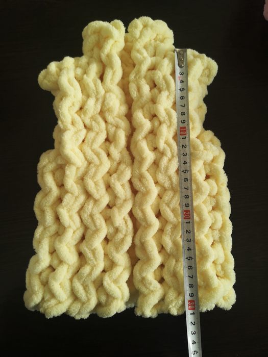 Бебешко ръчно плетено одеало