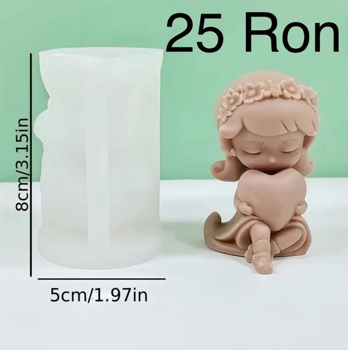 Matrițe pentru rășină epoxidica și lumânări