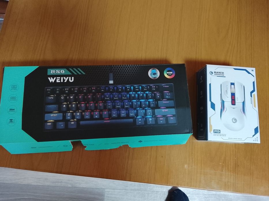 Клавиатура мышь игровые