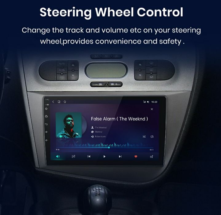 Navigatie Android dedicata SEAT LEON 2 (2005-2012)