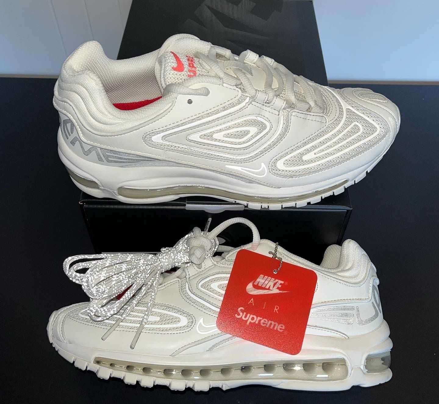 Nike air max sales 98 supreme white