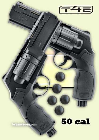 Pistol *UNICAT* V.4 Cu Bile De Cauciuc - HDR HDP Aer Comprimat Co2