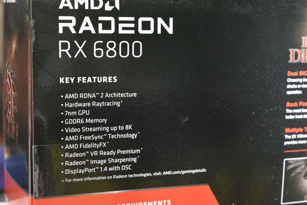 Видео карта PowerColor Radeon RX 6800 16GB Red Dragon OC