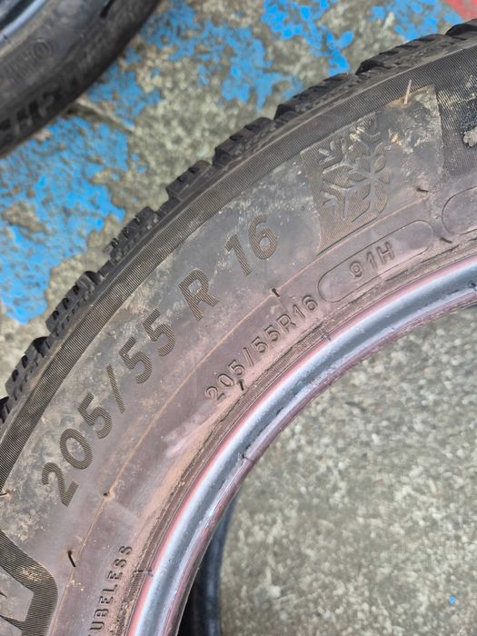 2 Anvelope de IARNA - 205/55/16 - Michelin - Stare F BUNA DOT 2021