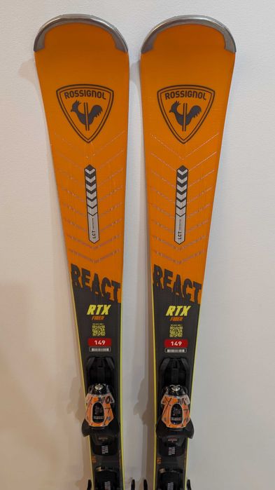 Schiuri adulti Rossignol React RTX 149 cm aproape noi - skiuri - ski
