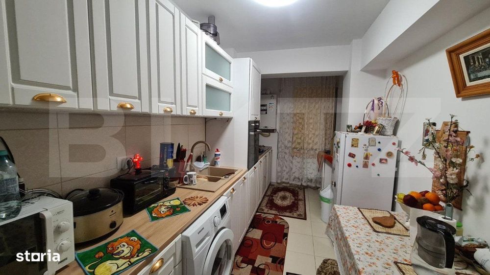 Apartament de 2 camere, 64 mp, decomandat, mobilat si utilat, Soseaua