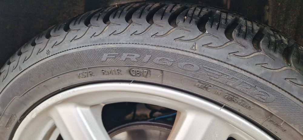 Jante si anvelope  17 114.3 cu 5 prezoane