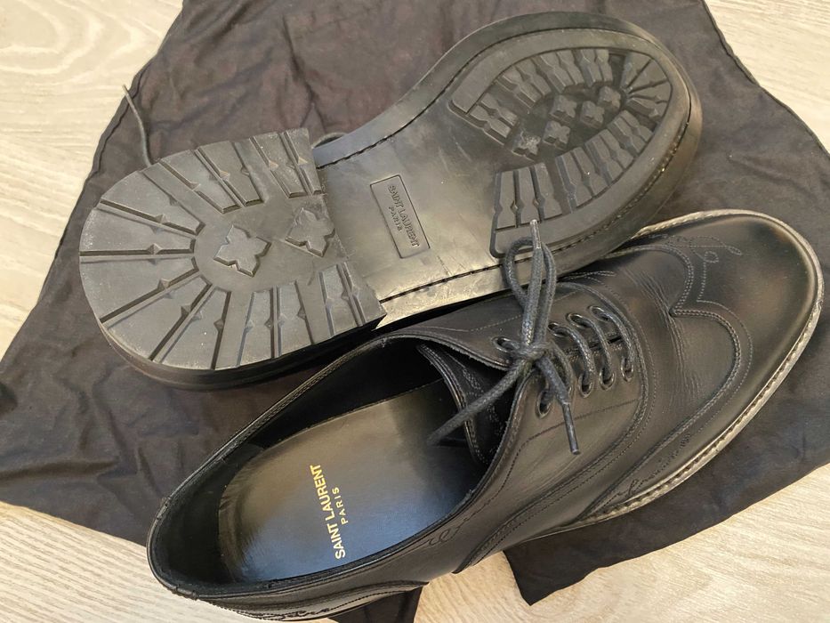 Saint Laurent pantofi barbatesti 43,5 originali, retail 695 euro