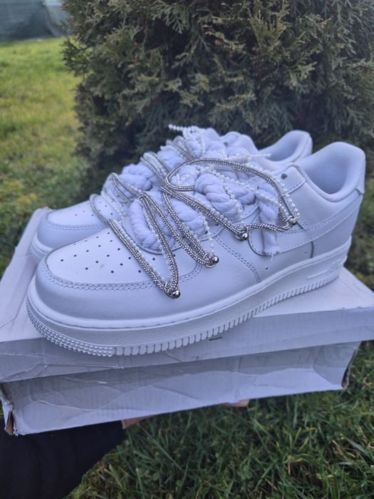 Nike air force 1 rope laces swarovski