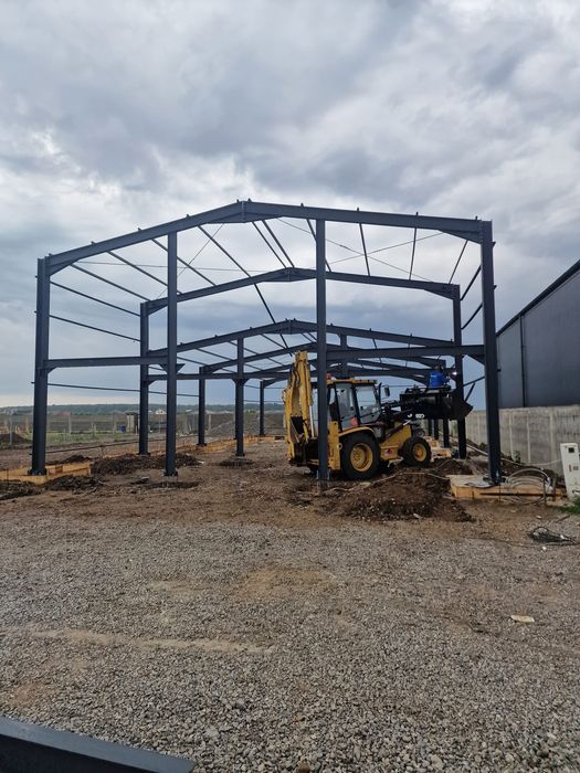 Vând hală metalică conform proiectului dvs lucrăm fără avans