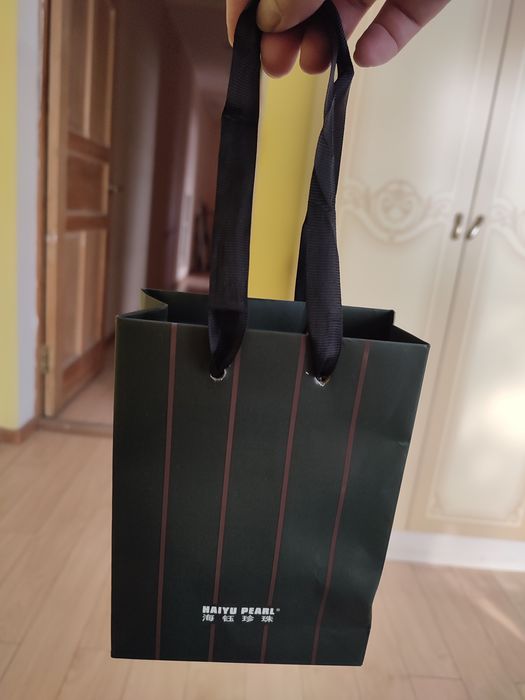 Серьги Пандора натуральный жемчуг