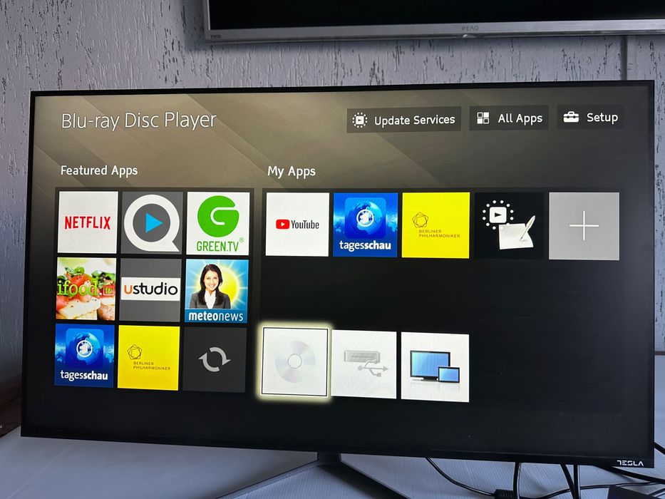 Blu ray player smart sony BDP -s3700 netflix youtube wireless si cadou blu-ray dvd