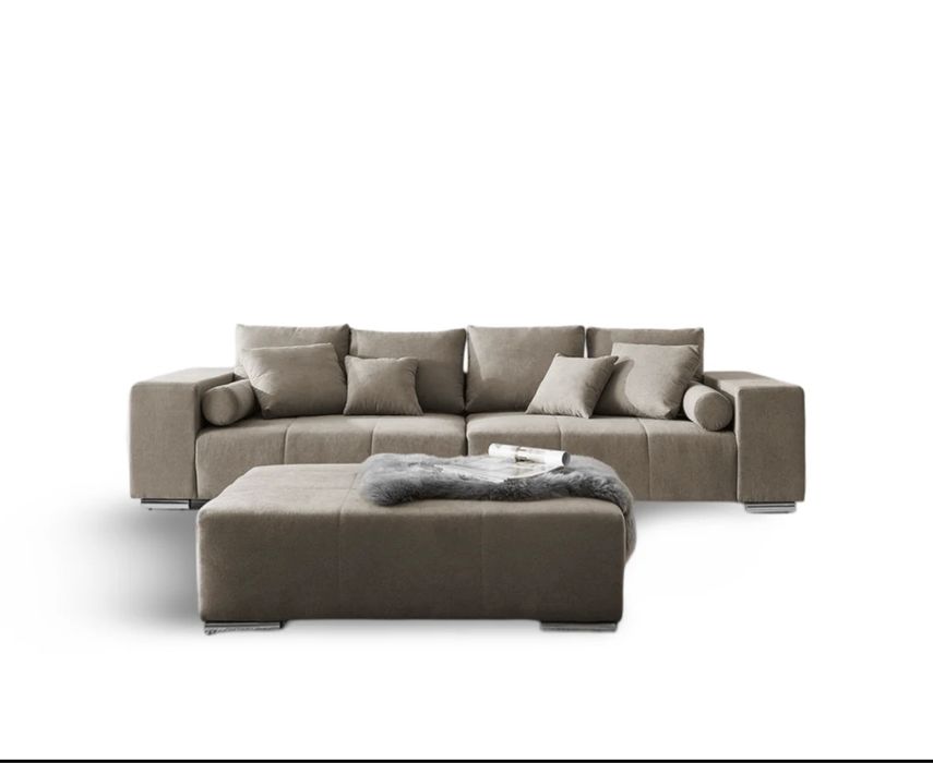 Cub canapea tapițat cu material texturat  stofă rezistentă 120x80 cm