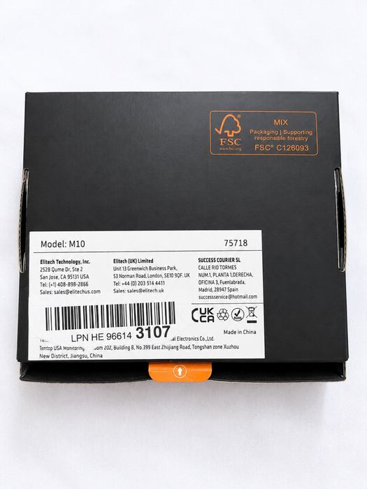 Monitor Calitate Aer Temtop M10