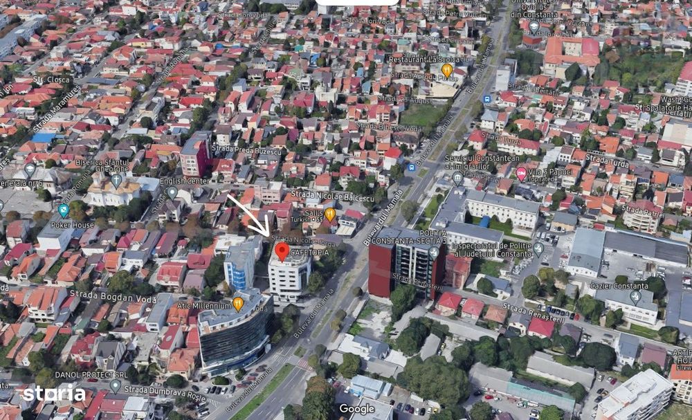 Spatiu de birouri central de 338 mp etaj 1, Bd. Mamaia - Constanta