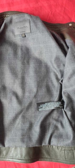 Яке Естествена кожа - Тъмно зелено (Pistachio Green), тип рокерско