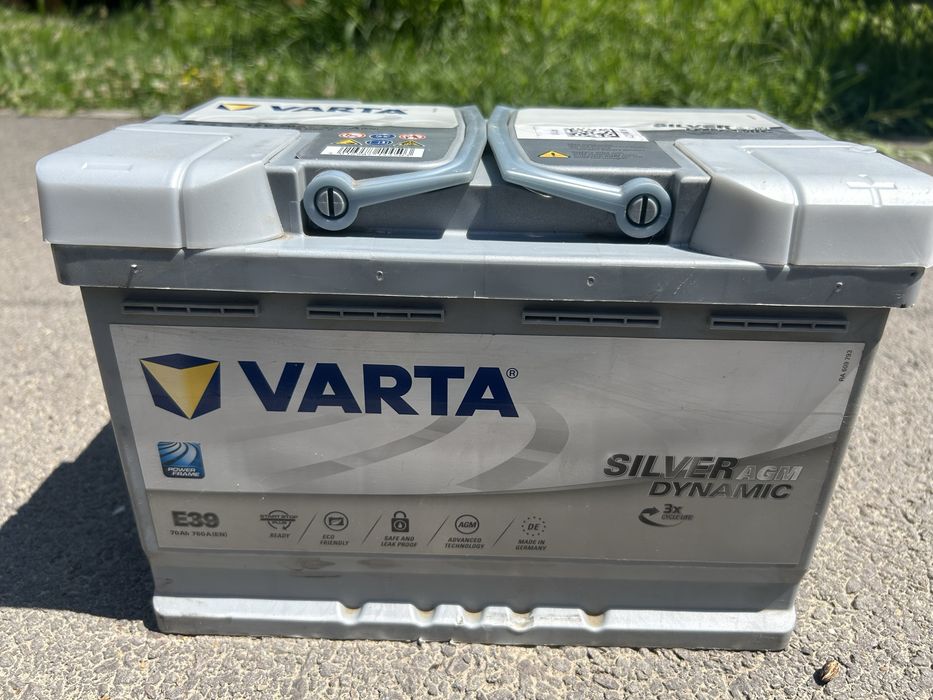 Baterie auto Varta AGM E39 70 Ah 760 A D. 278x175x190