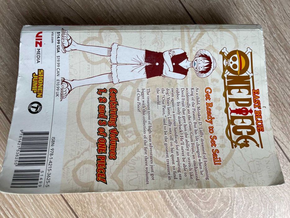 Carte copii One piece volumele 1 2 3 si 4 5 6