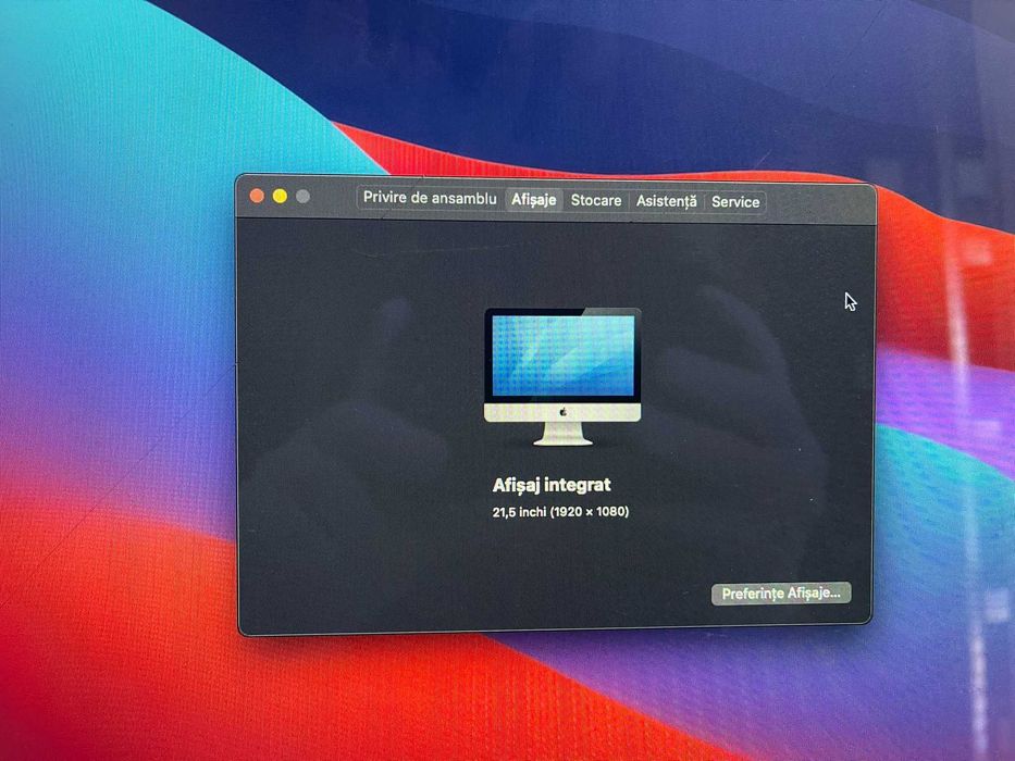 All-in-One Apple iMac 21.5" Full HD (Late 2015), Core i5-5250U, 8GB RAM, HDD 1TB, Tastatură Apple Cadou