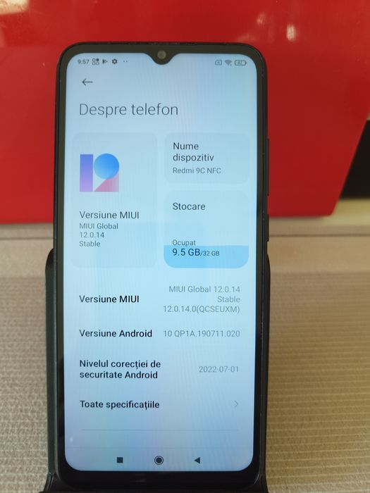 Telefon mobil Xiaomi Redmi 9c nfc