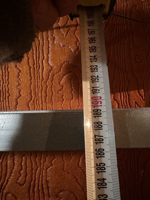 Подматрачна рамка 190×82 – метална, букови ламели