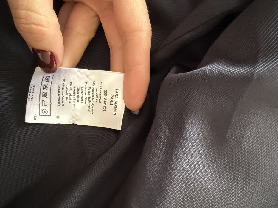 Tara Jarmon палто пепит 34 размер