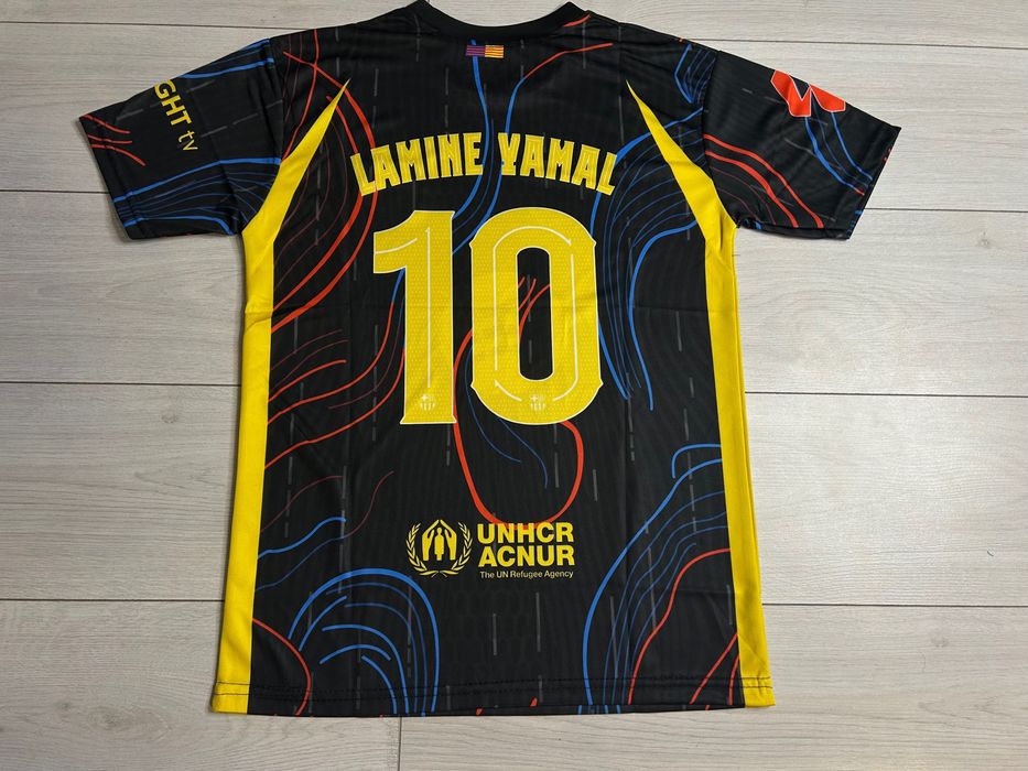 Tricou FC Barcelona multicolor  lamine yamal /26