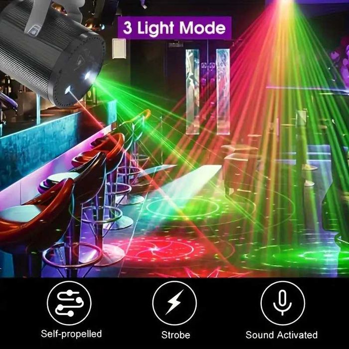 Proiector de lumini laser pentru petreceri etc.