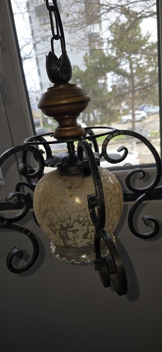 Lustra candelabru tavan veche