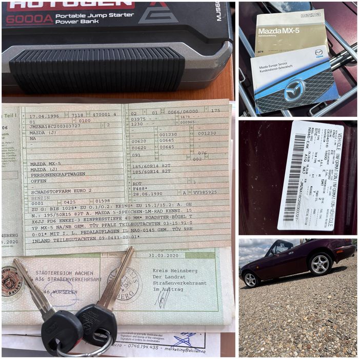 MAZDA MX-5 1996 — imagine 5