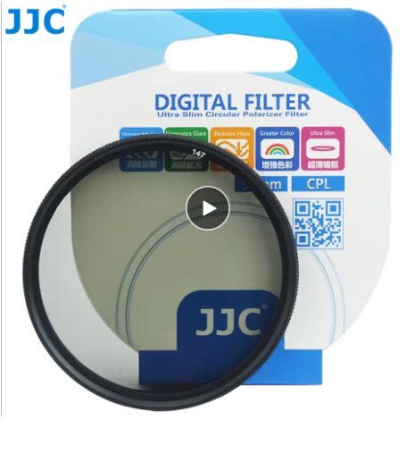 JJC 67 mm Variable ND Filter + CPL Magnetic Lens Filter Adapter Kit за iPhone за Айфон