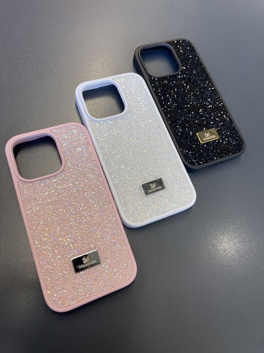 Кейс Swarovski за iPhone 15 15 Pro 15 Pro Max 14 Pro 14 Pro Max 13