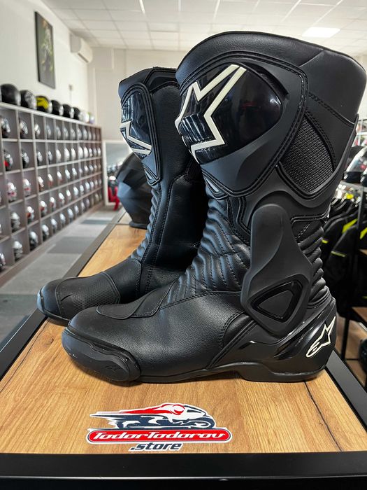 ТОП ЦЕНА Мото Ботуши за мотор ALPINESTARS SMX-6 V2 BLACK номер 44