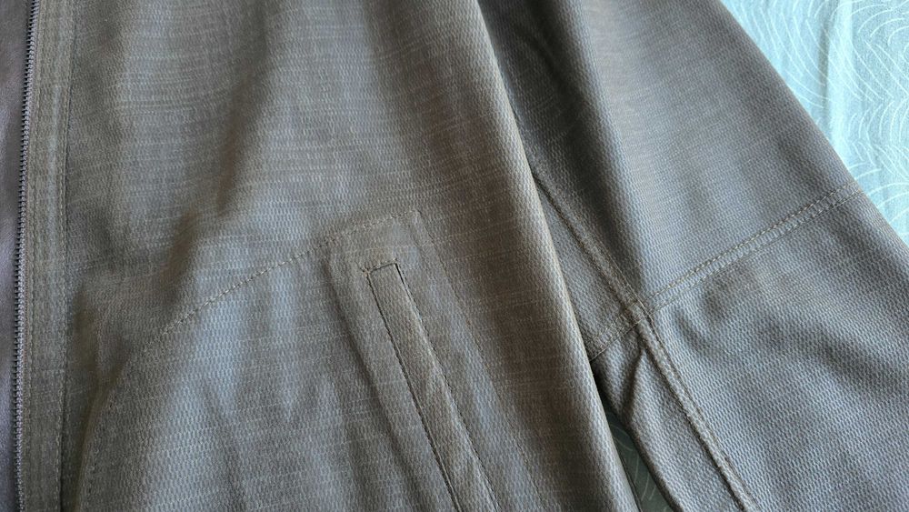 Мъжко кожено яке естествена кожа - двулицево, размер М