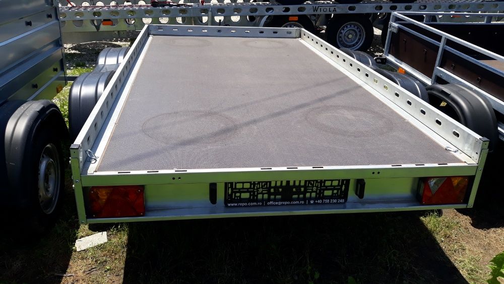 Remorca REPO model QED3016X100, 2 axe - 3.05 m x 1.65 m,NOUA OFERTA !!