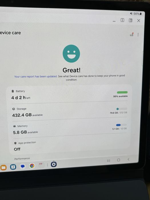 Таблет Galaxy Tab 9+ ;512гб; 12РАМ