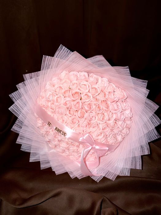 Buchet de flori din sapun