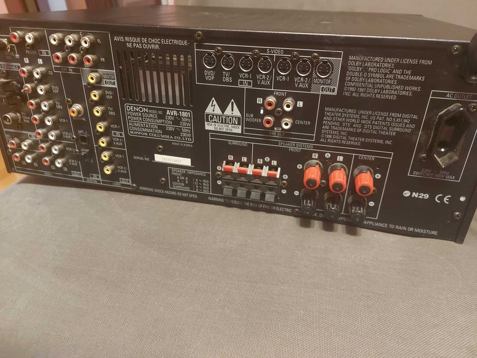 Denon AVR-1801 made in Korea