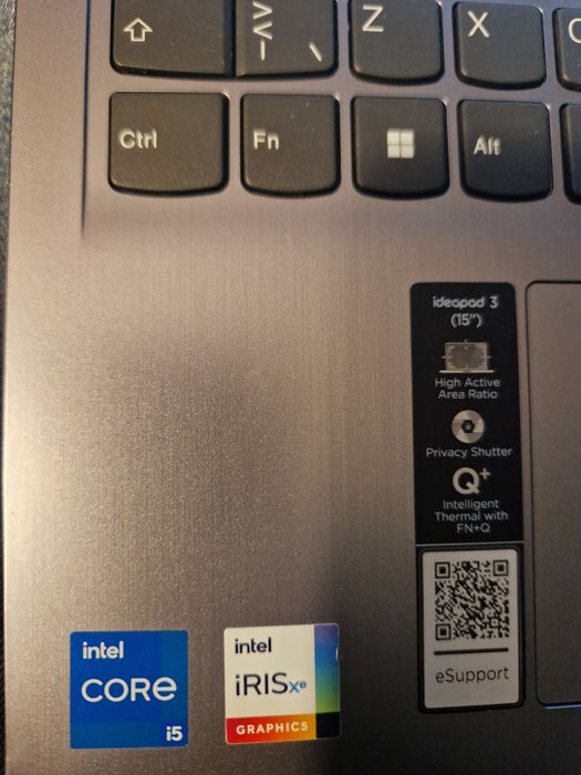 Laptop Lenovo Ideapad 3 - 15ITL6, Intel I5 gen 11, 8gb Ram, 512 SSD, 15.6", FHD
