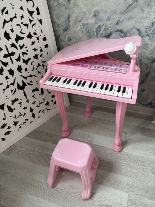 Пианино детское с микрофоном
